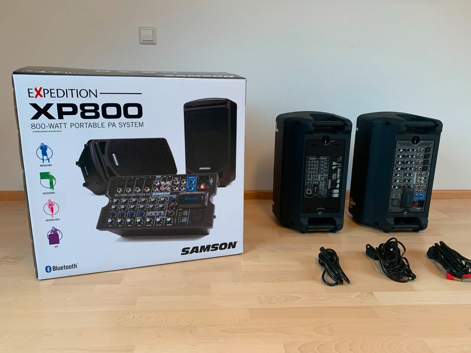 PA  Anlage - Samson Expedition XP 800 Bluetooth neuwertig in Nördlingen
