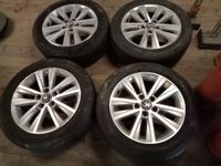 4 x VW Alufelgen  6,5 x 16" ET50 LK 5 x 112 mit Bereifung 5Ko 601 025 AE Bayern - Schöllnach Vorschau