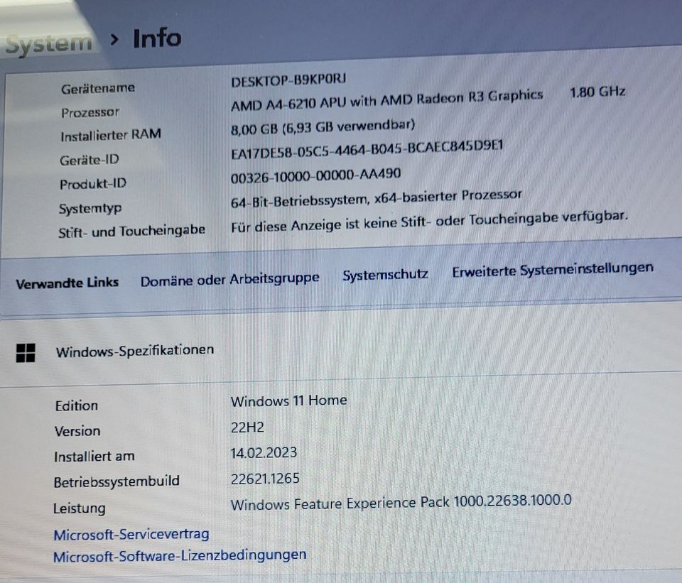 Asus F552W Quad Core 4 Aktive Kerne Org. Win. 11 in Arnstorf