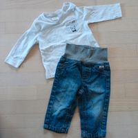 Set Jeans Bundhose TomTailor, Pullover Sweatshirt Zara Hund, 74 Kr. Dachau - Bergkirchen Vorschau