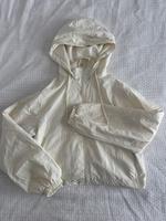 Pull&Bear Übergangsjacke Creme | Windbreaker mit Kapuze Nordrhein-Westfalen - Hilden Vorschau