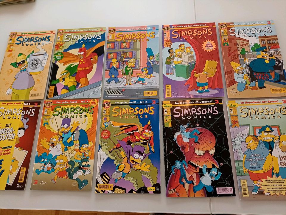 Simpsons Comics in Centrum