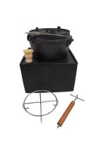 GUSSKÖNIG Dutch Oven Set [9L] ohne Füße - mit 2in1-Deckelheber Nordrhein-Westfalen - Velbert Vorschau