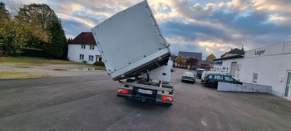 Volkswagen Crafter Doka 50 Dreiseitenkipper in Lehre