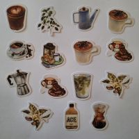 15x Sticker Aufkleber Tee Kaffee Heißgetränke Set 1 Rheinland-Pfalz - Flörsheim-Dalsheim Vorschau