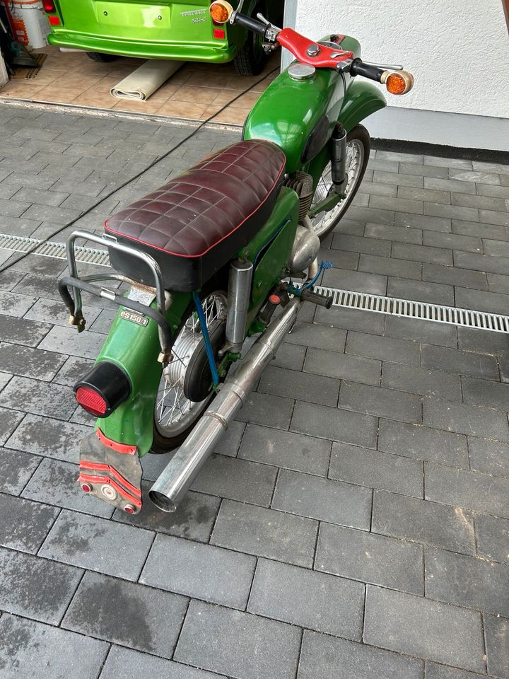 MZ ES 150 mit neuen Papieren. in Wutha-Farnroda