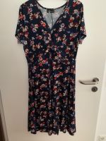 Sommerkleid, Jersey, dunkelblau mit Muster, Gr. 44-46 Bayern - Augsburg Vorschau