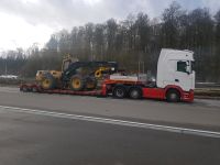 Transporte Tieflader Mobilbagger Radlader Raupe Teleskoplader Hessen - Jossgrund Vorschau