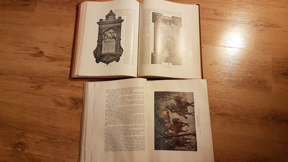 antikes Buch Bismark und Hindenburg Denkmal für das deutsche Volk in Winsen (Luhe)