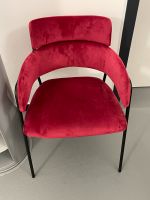 Samt Stuhl neuwertig da nur zur Dekoration genutzt Frankfurt am Main - Gutleutviertel Vorschau