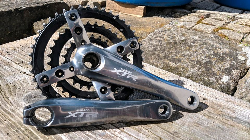 Shimano XTR FC-M960 Kurbel 3 Fach 175mm in Aidlingen