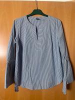 Bluse, s. Oliver black label, blau/weiß, 36 Bayern - Dillingen (Donau) Vorschau