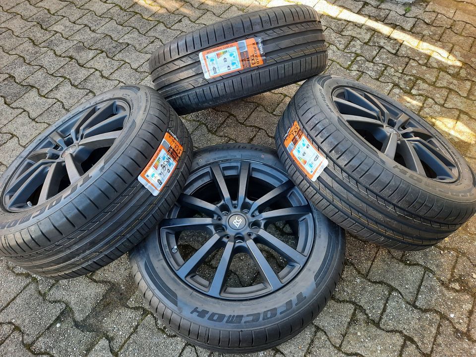 4x Neu Sommerreifen 265 50 R19 110Y Alufelgen Porsche Cayenne 92A in Walldorf