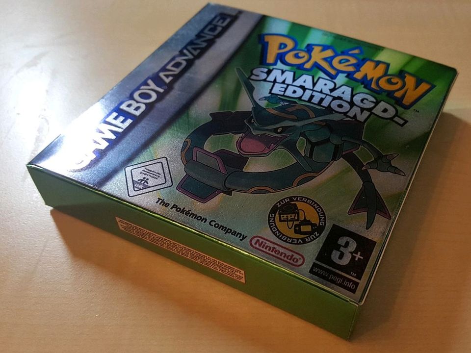 Pokemon Smaragd Edition Verpackung GameBoy Advance Hülle Repo Box in München