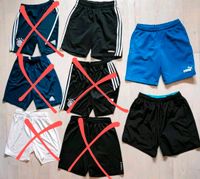 Kurze Sporthosen von Adidas, Puma, Jako, Kipsta, Crivit Gr 164 Rheinland-Pfalz - Waxweiler Vorschau