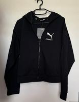 Puma Relaxed Sport Jacke Kapuze Taschen Training Jogger schwarz M Düsseldorf - Lichtenbroich Vorschau