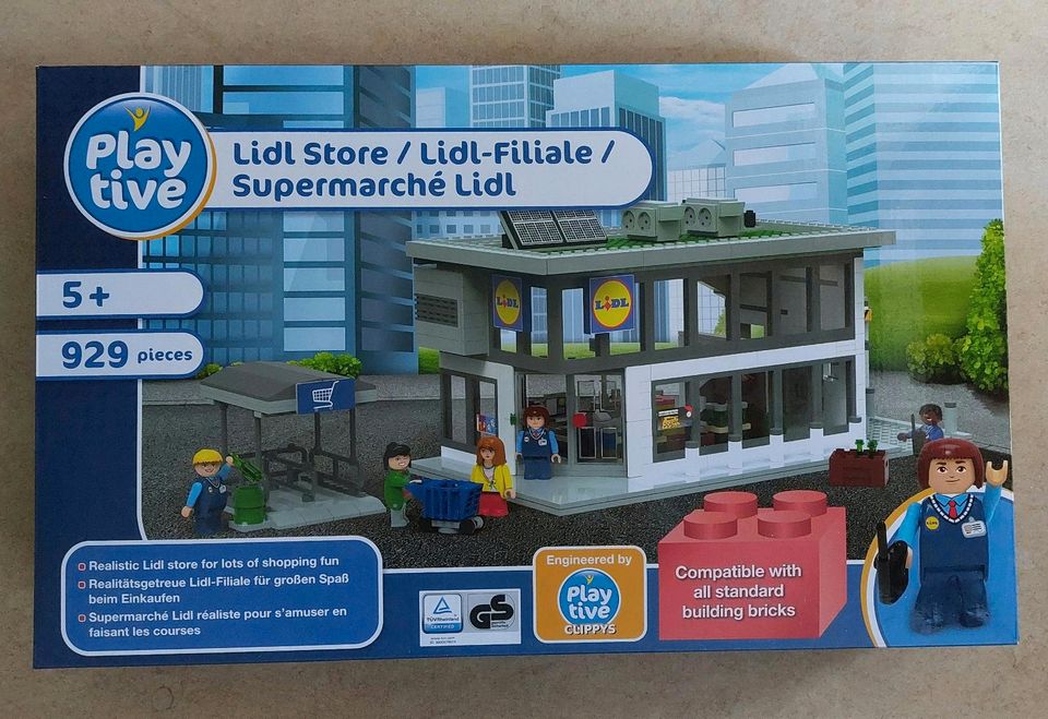 Clippys Playtive Klemmbausteine Lidl Filiale OVP in Berlin Spandau
