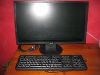 Acer V246HL LED Display PC Monitor Bildschirm Full HD + Tastatur Bayern - Bayreuth Vorschau