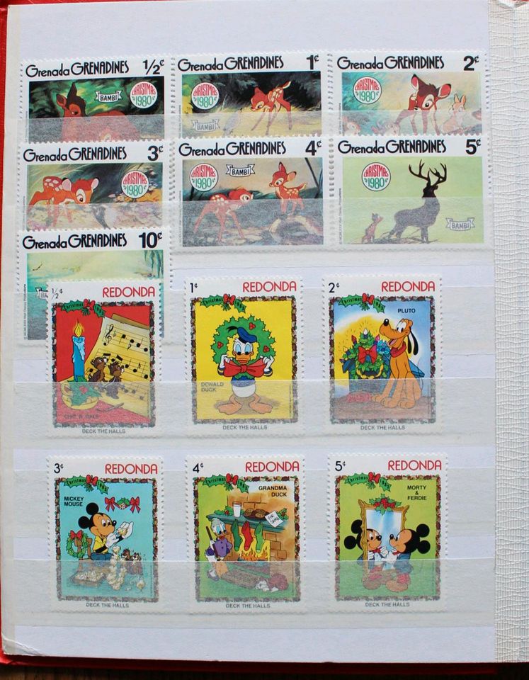 4 Sets Disney Briefmarken in Bonn