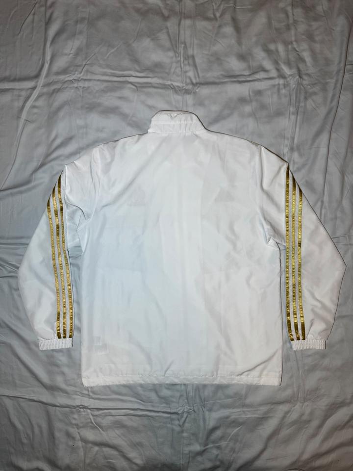 Adidas AC Milan Mailand Trainingsanzug Tracksuit Weiß Gold in Neuenstadt