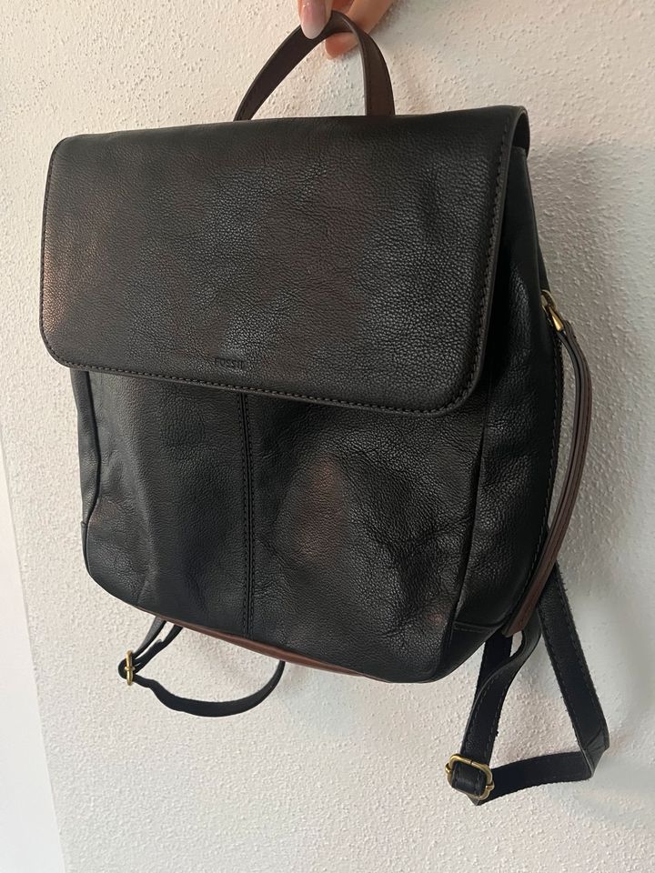 Fossil Leder Rucksack Lederrucksack Damen in Centrum