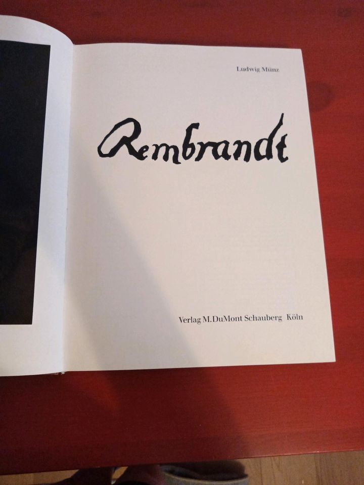 Band Rembrandt Verlag M. DuMont Schauberg Köln in Düsseldorf