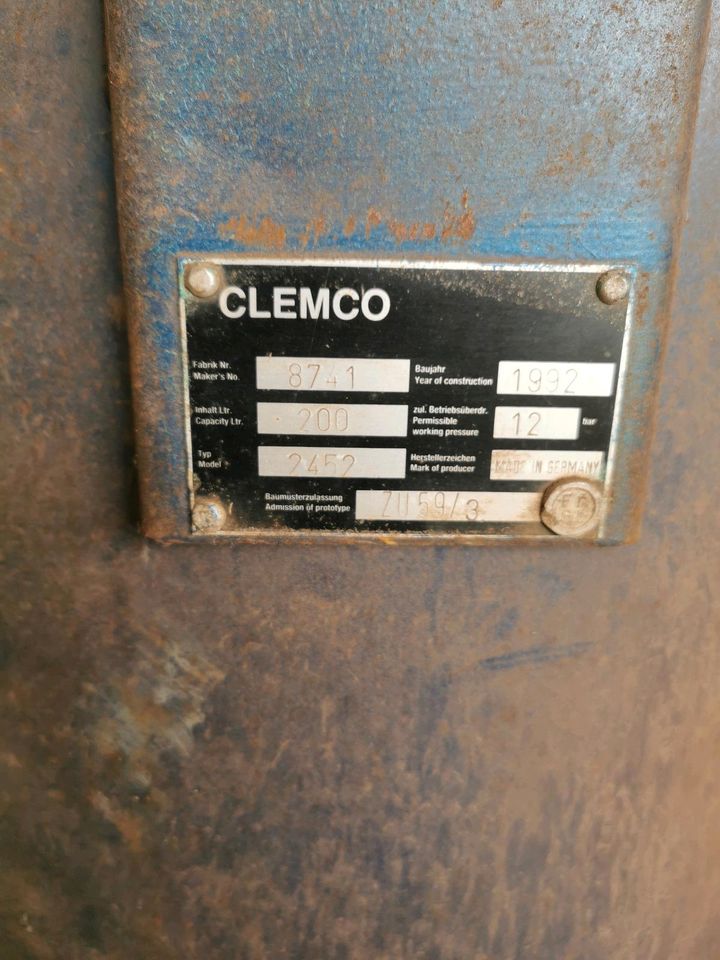 Clemco 200 Liter, Sandstrahlkessel in Großdubrau