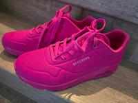 NEUWERTIG original SKECHERS Sneakers neonpink Gr.  39,5 Nordrhein-Westfalen - Kerpen Vorschau