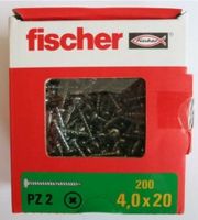 Fischer Power-Fast 4,0x20 Halbrundkopf blvz VG PZ 2 200 St Baden-Württemberg - Maselheim Vorschau