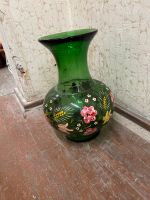 Große Bodenvase Vintage mid century Style grün Blumen München - Sendling Vorschau