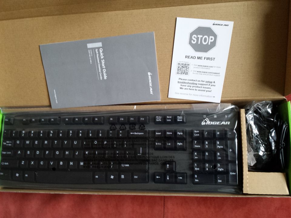 NEU,3 Stück,Tastatur-Maus-Set, USB, Wassergeschützt.Top Qualität. in Velbert