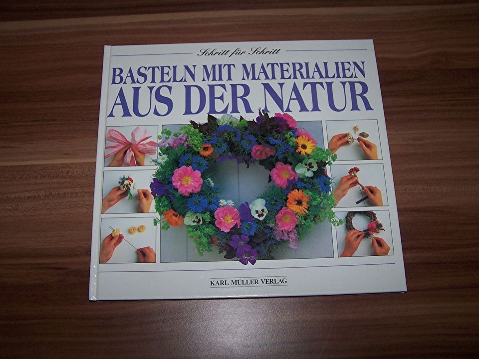 Sachbuch: "Basteln mit Materialien aus der Natur", neuwertig in Leipzig