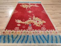 Antiker Teppich China Peking Drache Orientteppich Nordrhein-Westfalen - Kamen Vorschau