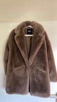 Zara Teddy Mantel Braun Beige Hessen - Rodenbach Vorschau