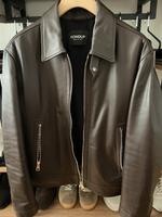 Dondup Lederjacke Gr.48 Dunkelbraun Baden-Württemberg - Müllheim Vorschau