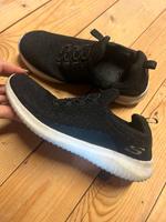 Schuhe Schwarze Skechers Gr.40. Bequem für Sport und Freizeit! Nordrhein-Westfalen - Neuenkirchen Vorschau