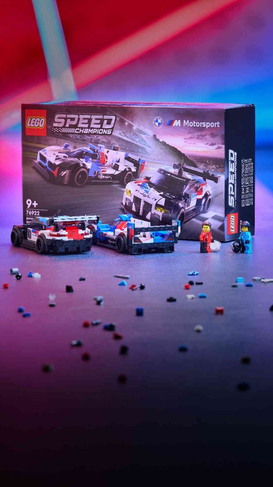 LEGO SPEED CHAMPIONS: BMW M4 GT3 & BMW M Hybrid V8 Rennwagen (769 in Nürnberg (Mittelfr)