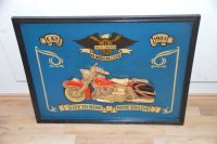 Großes Bild - Relief - Holz -  Harley-Davidson / 80 x 60 cm Bayern - Wallenfels Vorschau