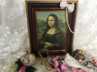 Alter BILDERRAHMEN Vintage BILD / MOTIV Mona Lisa BROCANTE Baden-Württemberg - Kirchheim unter Teck Vorschau