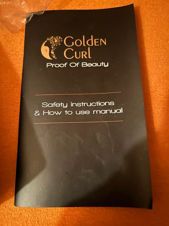 Lockenstab Golden Curl NEU in Berka/Werra