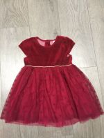 Mädchen Kleid samt rot/ bordeaux Gr 98-104 Nordrhein-Westfalen - Heiligenhaus Vorschau