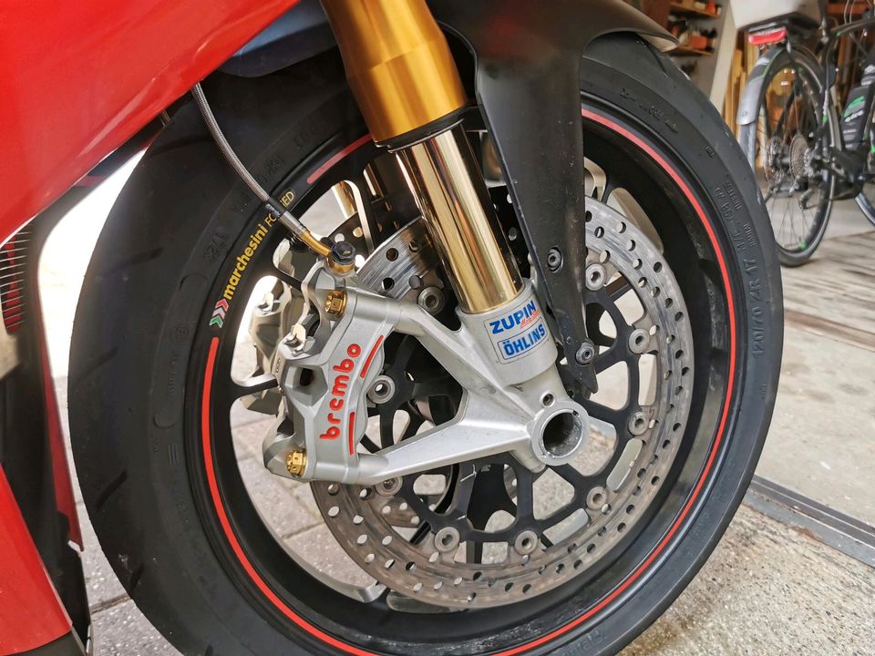 Ducati 848 Öhlins Trockenkupplung Schmiedefelgen in Deiningen