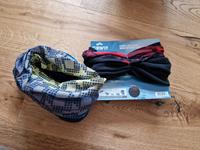 2 Mulltifunktionstücher, rot und blau Hessen - Herborn Vorschau