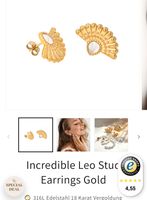 Incredible Leo Stud Earrings Gold Luamaya Ohrringe Schleswig-Holstein - Flensburg Vorschau