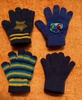 ❤️ Handschuhe blau schwarz Gr. 86 92 98 104 110 Thüringen - Jena Vorschau