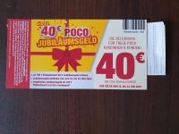 40 Euro Poco Gutschein, 18.-24.5. gültig ab 125 Euro Niedersachsen - Bad Salzdetfurth Vorschau
