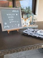 Letterboard Dekoration Vintage Shabby Boho Hochzeit Deko Bayern - Moos Vorschau