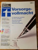 Stiftung Warentest Finanztest Okt. 2017: Vorsorgevollmacht / Top- Düsseldorf - Pempelfort Vorschau
