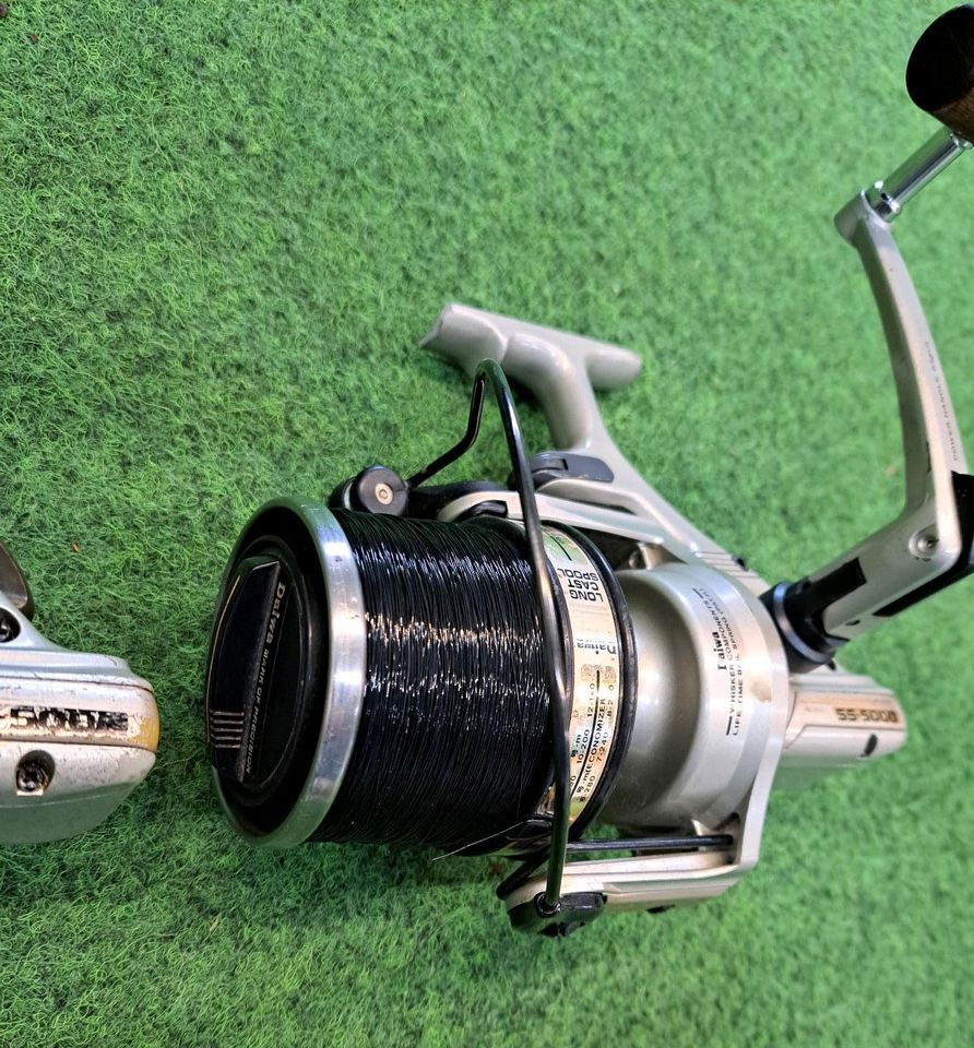 2× Daiwa Longbeam SS5000 Karpfenrollen SS 5000 Karpfenangeln Carp in Bad Bentheim