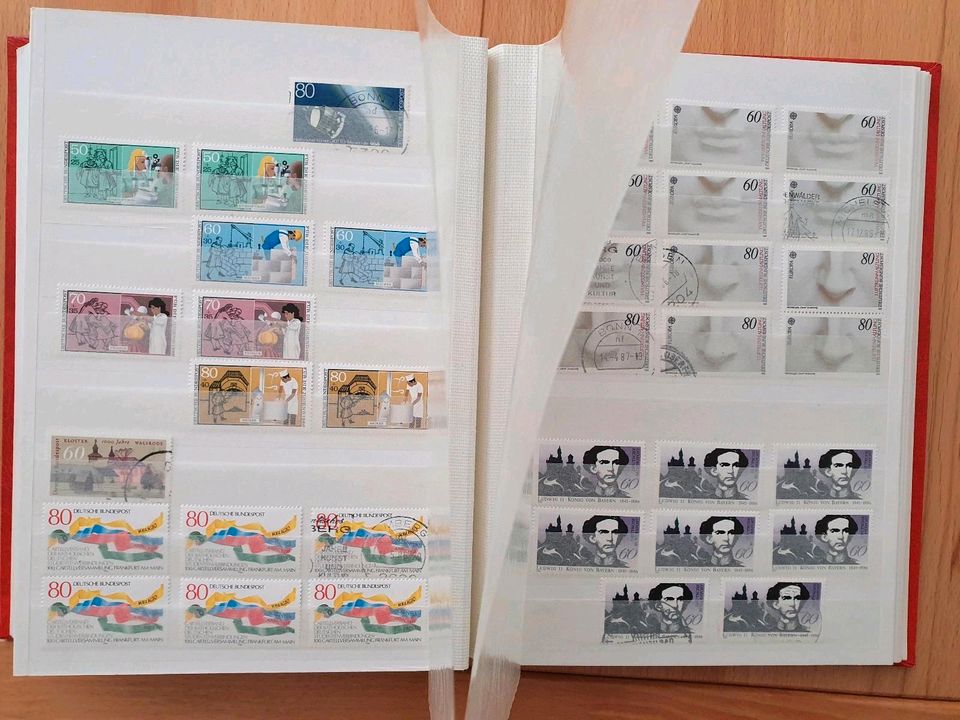 Biete günstige, gepflegte Briefmarkensammlung in Schwabach